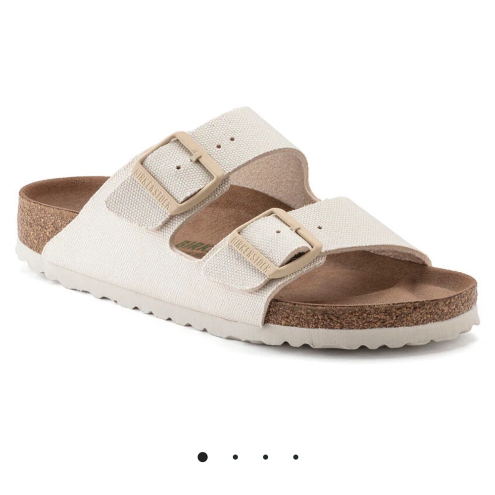 Birkenstock Arizona Vegan Eggshell - Narrow